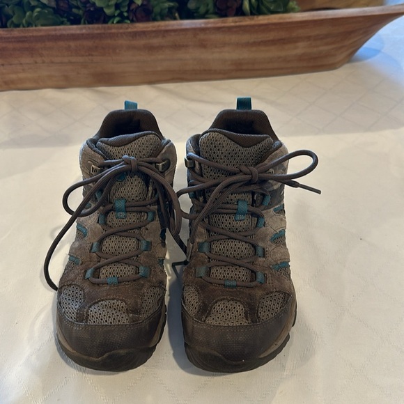 MERRELL WOMENS BOULDER J09526 HIKING BOOTS‎ SIZE 5 - Picture 3 of 8